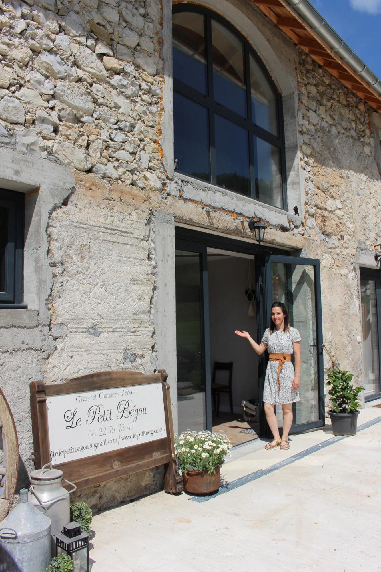 Bed and Breakfast Le Petit Bégou Saint-Auban-d'Oze Exterior foto